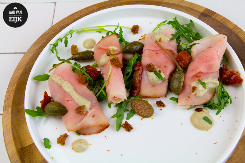 Vitello met truffel tonijndressing